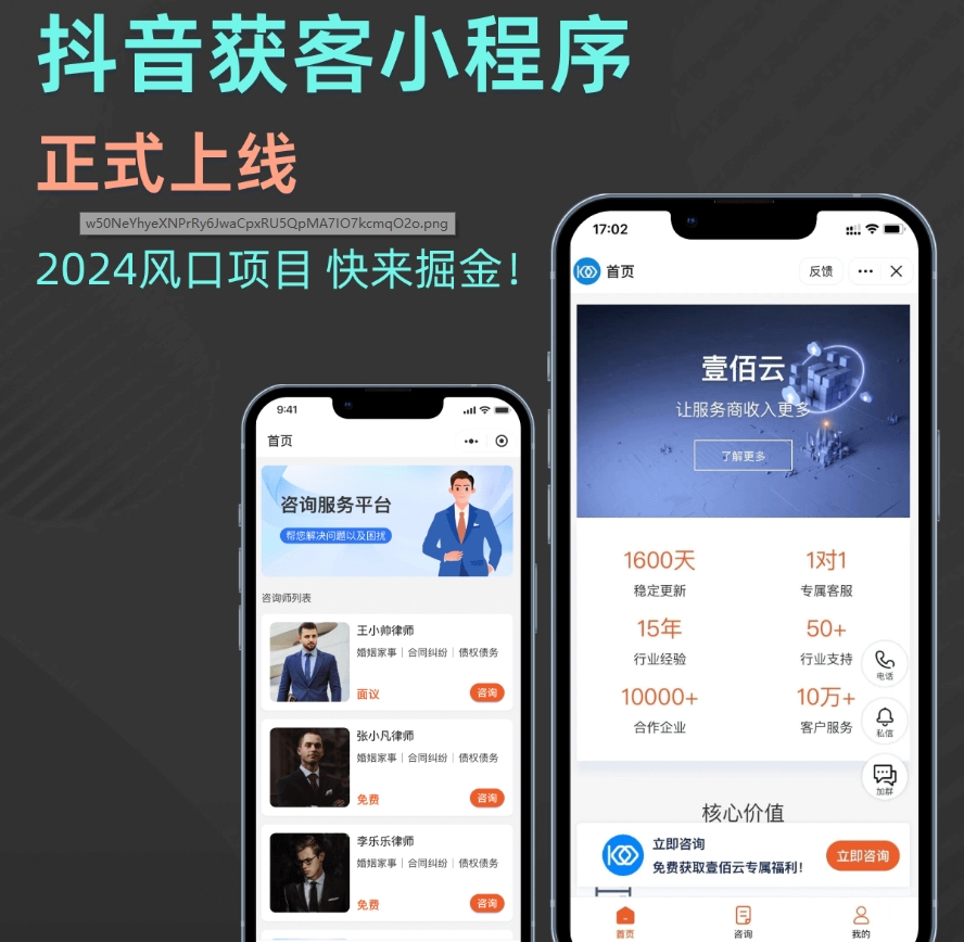 壹佰抖音获客系统